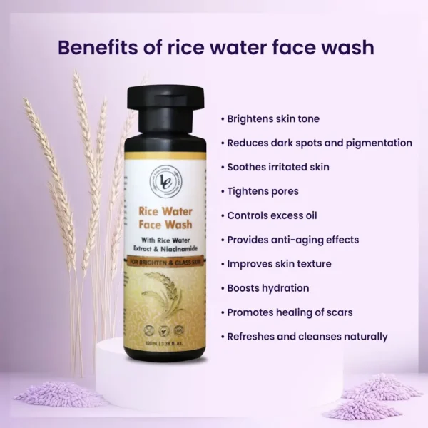 Rice Water Face Wash - Image 2